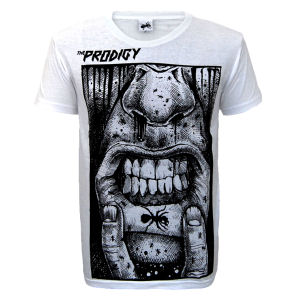 The Prodigy - Lip Tattoo on White - T-shirts