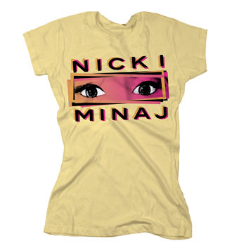 Nicki Minaj - Those Eyes Fine Jersey Slim Fit - Women's