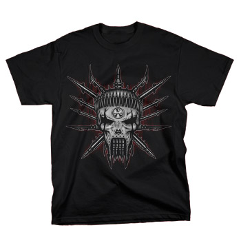 Heavy Metal King - Metalhead on Black - T-shirts