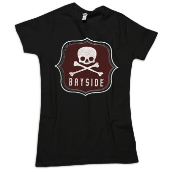 Bayside - Poison Womens on Black - T-shirts