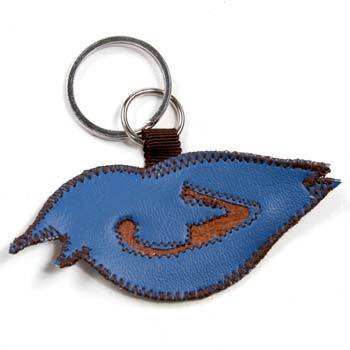 Vespertina - Blue Nightingale Keychains - Accessories