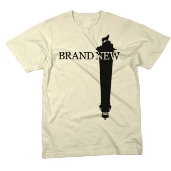 Brand New - Wolf House on Natural - T-shirts