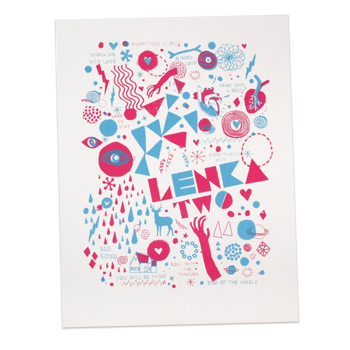 Lenka - Two 19 x 15 Poster - Posters