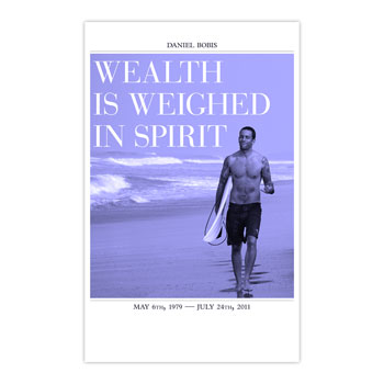 Sparrow Media - Daniel Bobis Benefit Poster  - Postcards