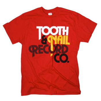 Tooth & Nail - Tooth & Nail: Curved on Red - T-shirts