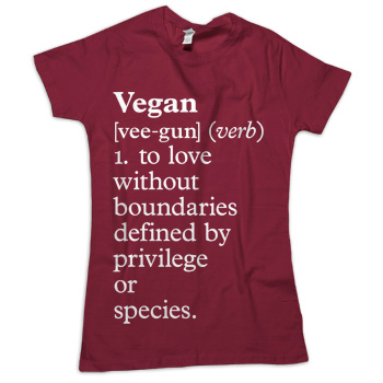 Sparrow Media - Definition on Cranberry - Women's