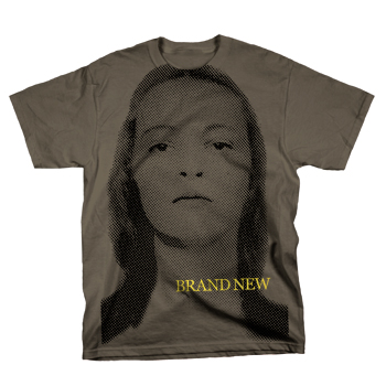 Brand New - Jane on Charcoal - T-shirts