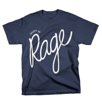 Lettuce - HuffnRage on Navy Blue - T-shirts