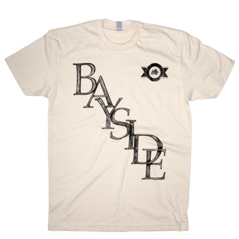 Bayside - Stamped Logo on Natural - T-shirts