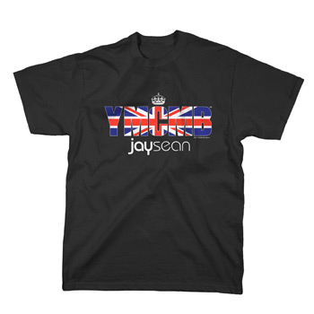 Jay Sean - Union Jack on Black - T-shirts