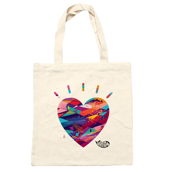 Graffiti6 - Heart Logo Tote - Bags