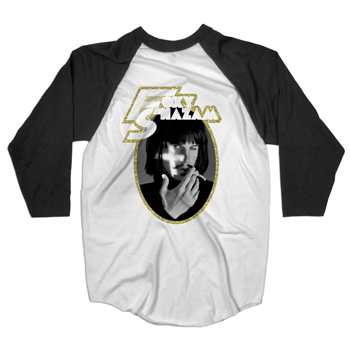 Foxy Shazam - Baseball Tee on White - T-shirts