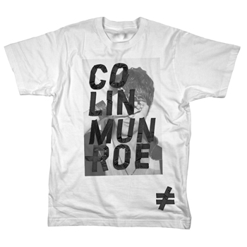 Colin Munroe - Photo on White T-Shirt - T-shirts