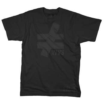 Colin Munroe - Logo on Black T-Shirt - T-shirts