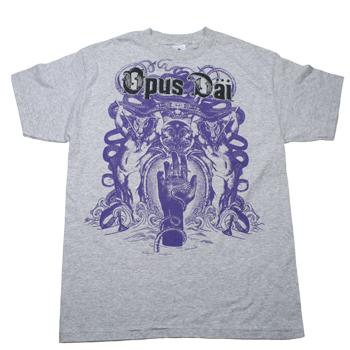 Opus Dai - Sandcastles on Heather Grey - T-shirts