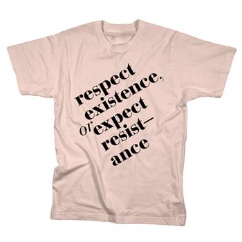 Sparrow Media Project - Respect on Summer Peach - T-shirts