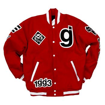 Glassjaw - WXT Varsity Jacket on Red - Jackets
