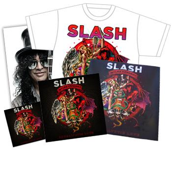 Slash - Limited Edition Photo Book Bundle - CDs