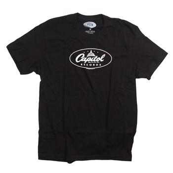 Capitol - Logo on Black - T-shirts