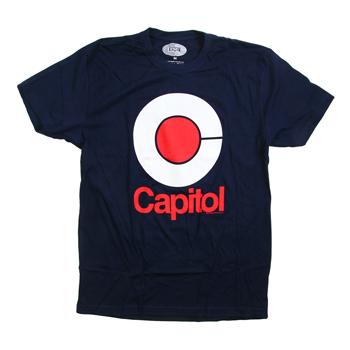Capitol - Mod on Navy - T-shirts