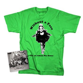 Without A Face - The 1st Album Was Better T-shirt Combo - CDs