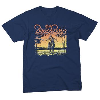 The Beach Boys - Indian Sunset on Navy - T-shirts