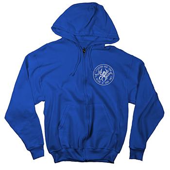 Pitchfork Hardwear - Decade Zip up on Royal Blue - Sweatshirts