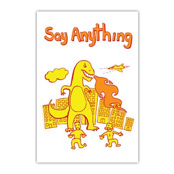 Say Anything - Dino Poster - Posters