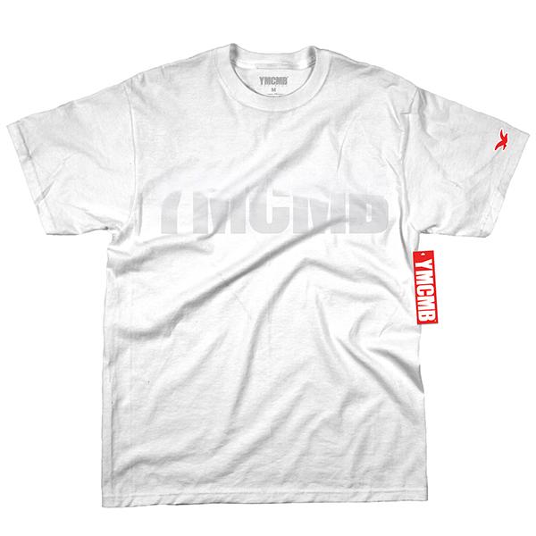 YMCMB - White on White - T-shirts
