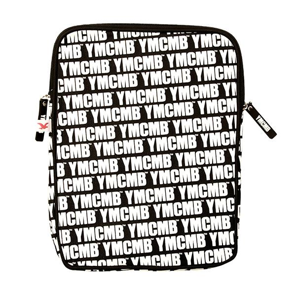 YMCMB - White on Black iPad Case - iPhone/iPad Cases