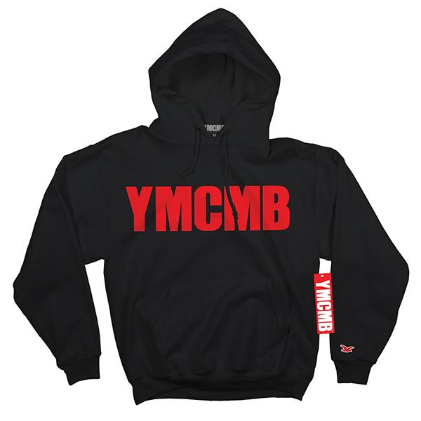 YMCMB - Pullover Red on Black - Sweatshirts