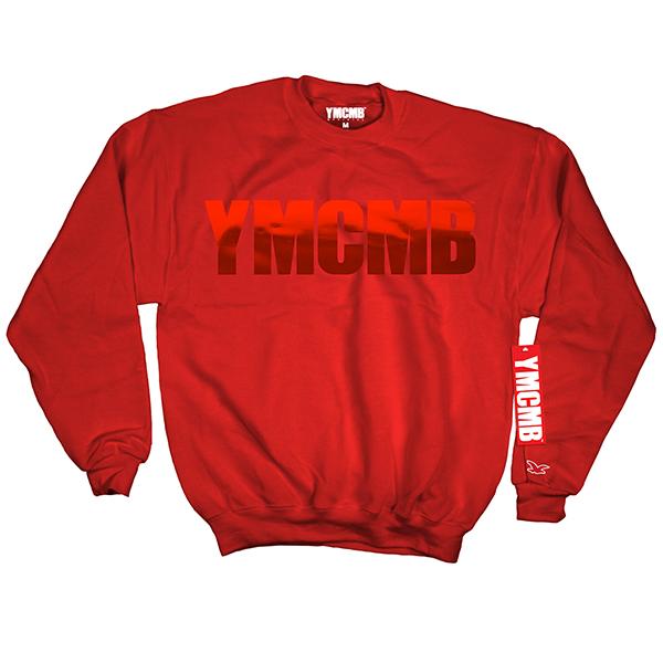 YMCMB - Crew Red on Red - Sweatshirts