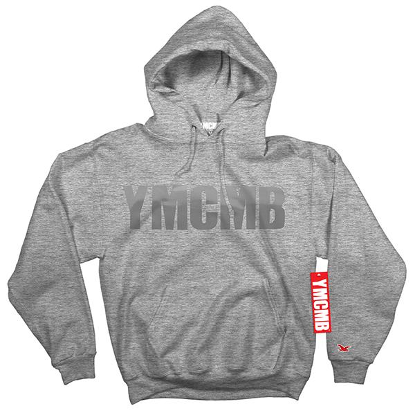 YMCMB - Pullover Grey on Grey - Sweatshirts