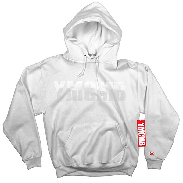 YMCMB - Pullover White on White - Sweatshirts