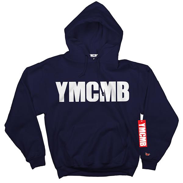 YMCMB - Pullover White on Navy - Sweatshirts