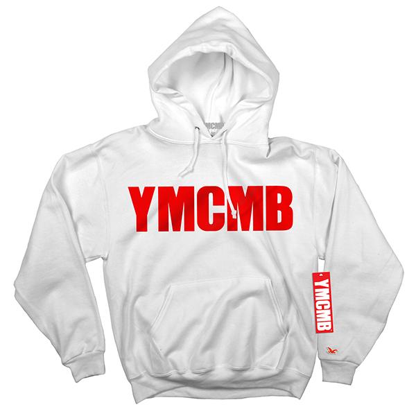 YMCMB - Pullover Red on White - Sweatshirts