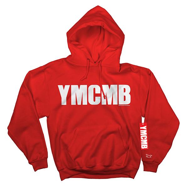 YMCMB - Pullover White on Red - Sweatshirts