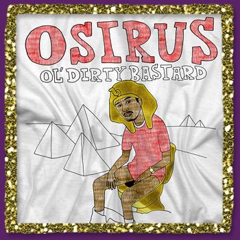 Ol Dirty - Osiris Taking A Shit Foil on White - T-shirts