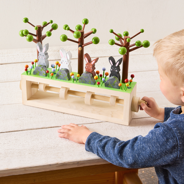 Happy Hoppy Hares Woodworking Plan