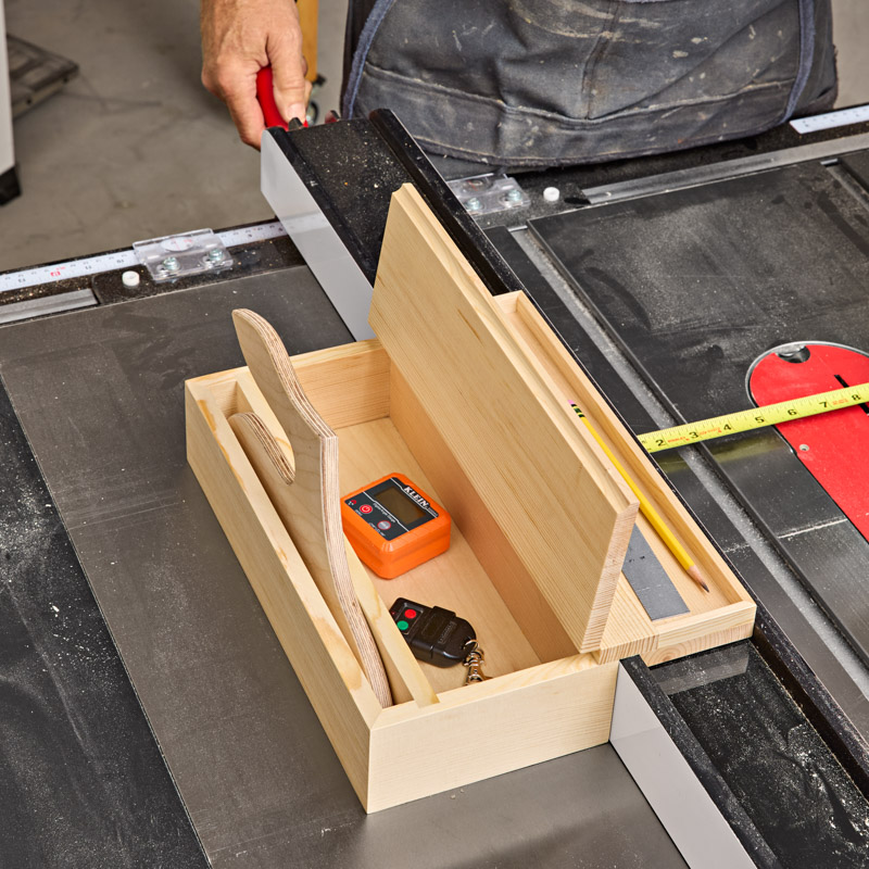 Tablesaw Fence Caddy Woodworking Plan
