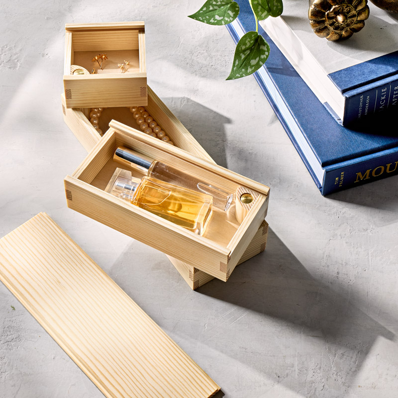 Slide and Swing Box Woodworking Plan