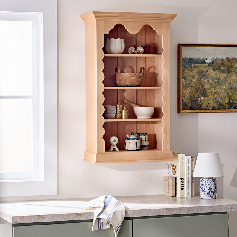 Cozy Cottage Display Cabinet Woodworking Plan