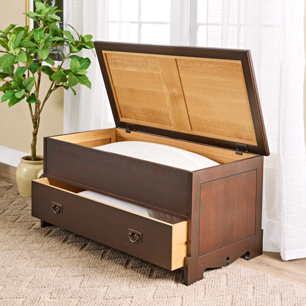 Period Blanket Chest Woodworking Plan