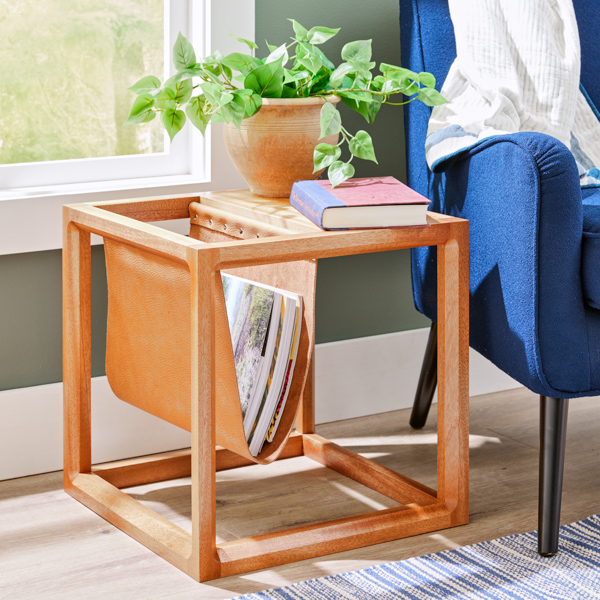 Magazine Sling Table Woodworking Plan