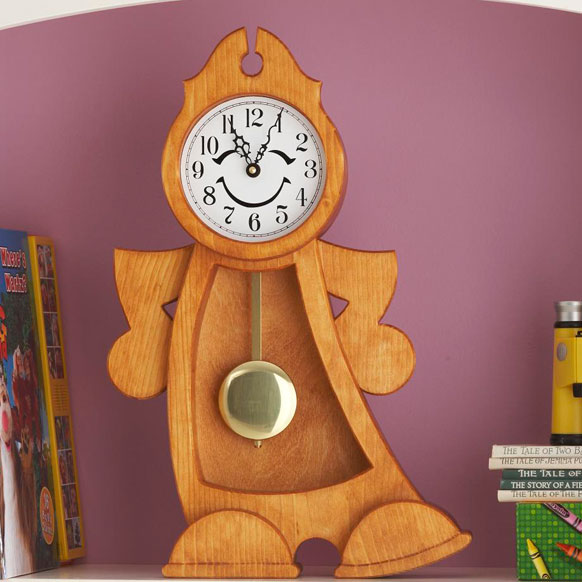 Dancing Clock Woodworking Plan from WOOD Magazine