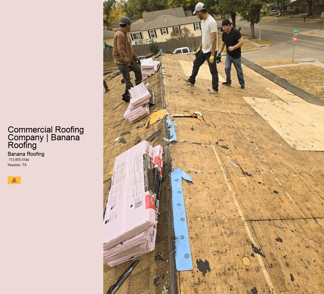 Commercial Roofing Company | Banana Roofing