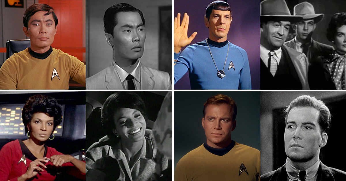 Heroes and Icons The first television roles for the cast of 'Star Trek'