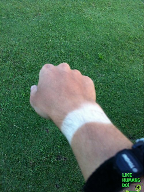 Funny Sun Tan Pic