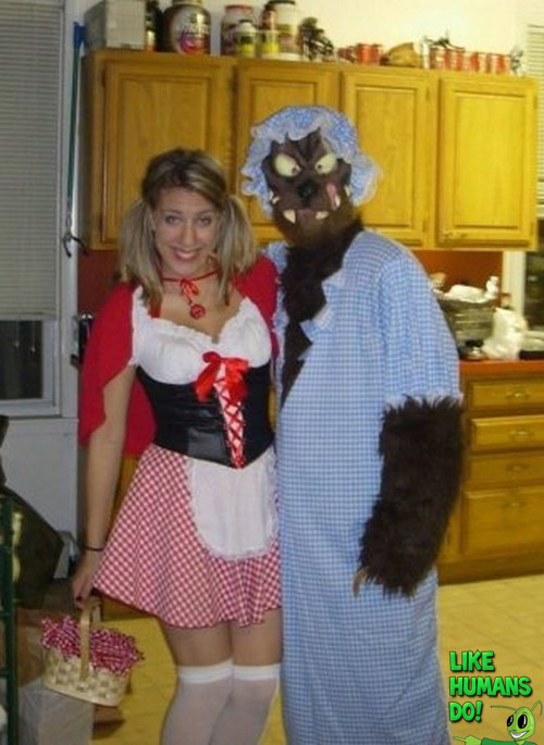 Funny Wolf Red Riding Hood Costume