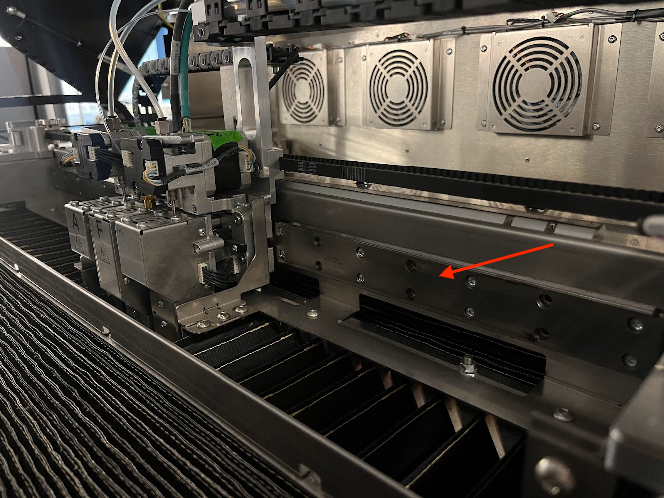 Re-greasing the X-Rail (FX20)